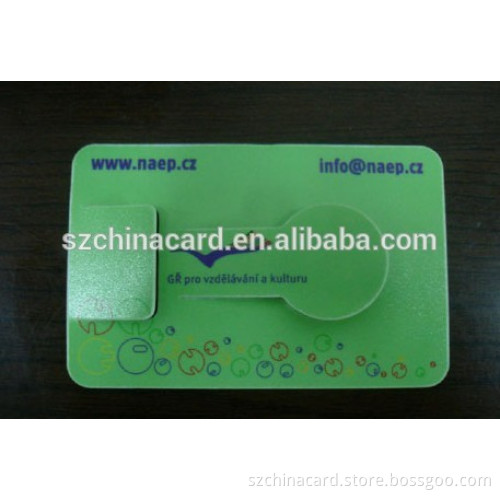 High Quality Super Market coin card